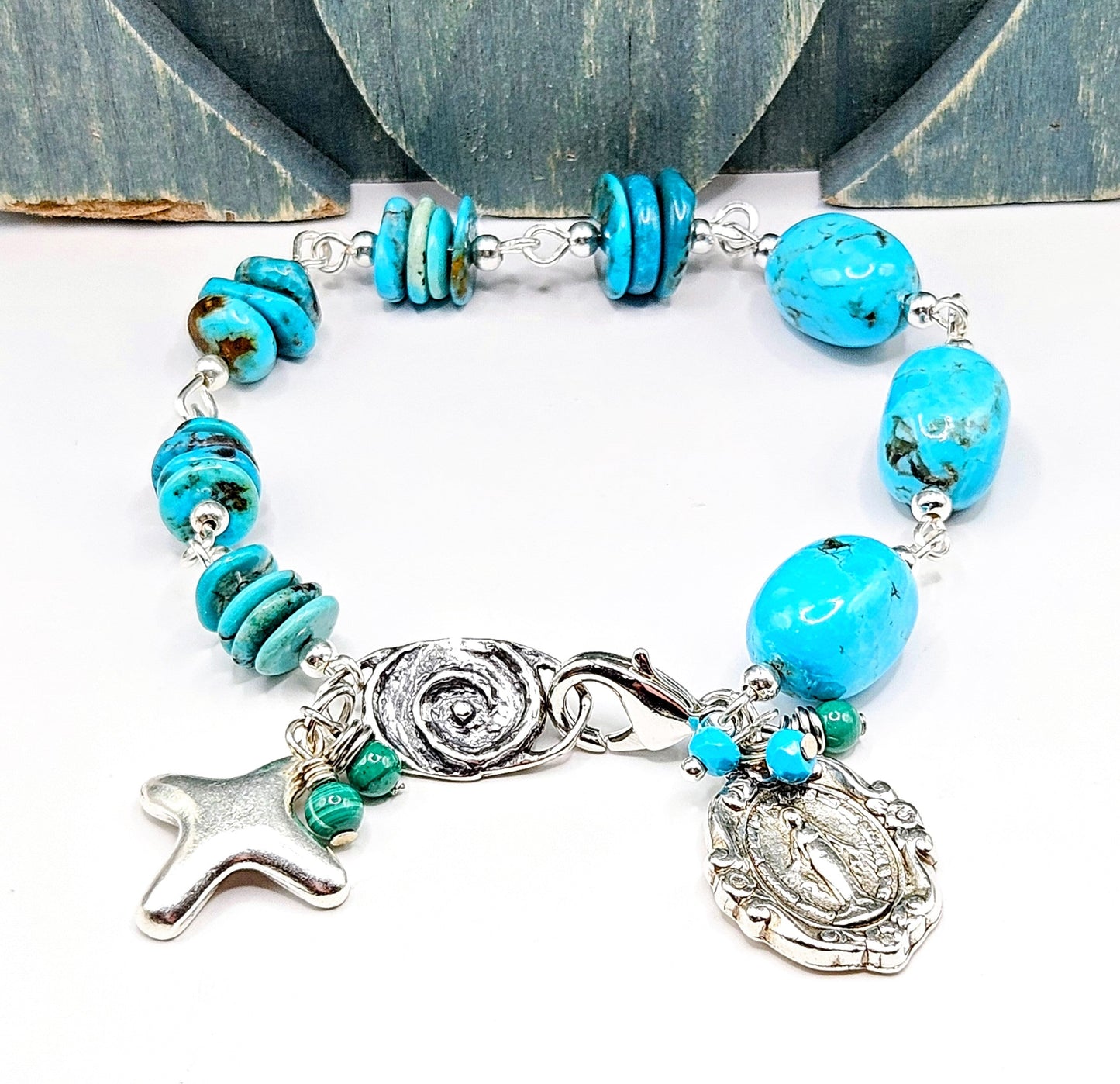 Virgin Guadalupe Charm Bracelet