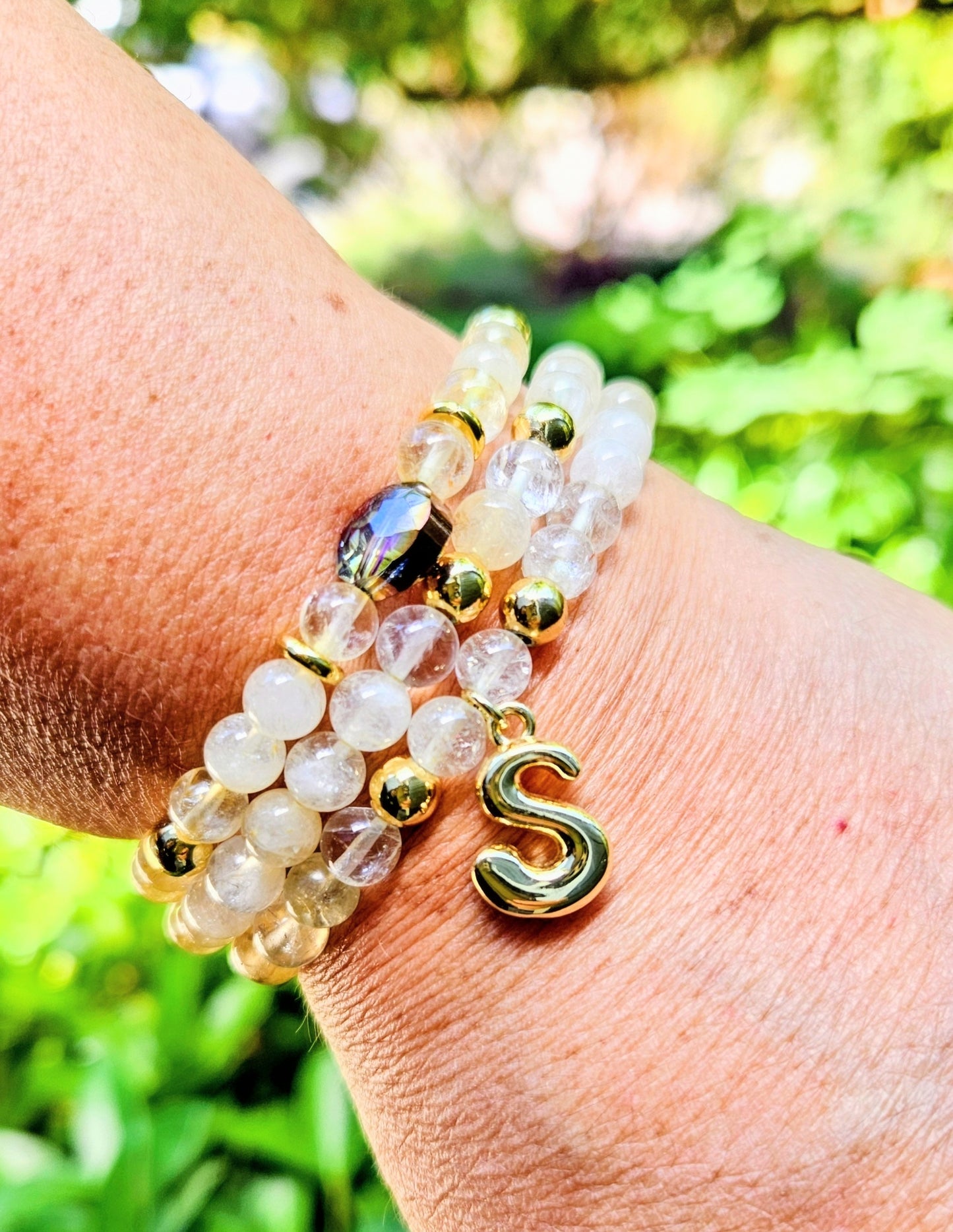 Sunny Citrine Gemstone Bracelet