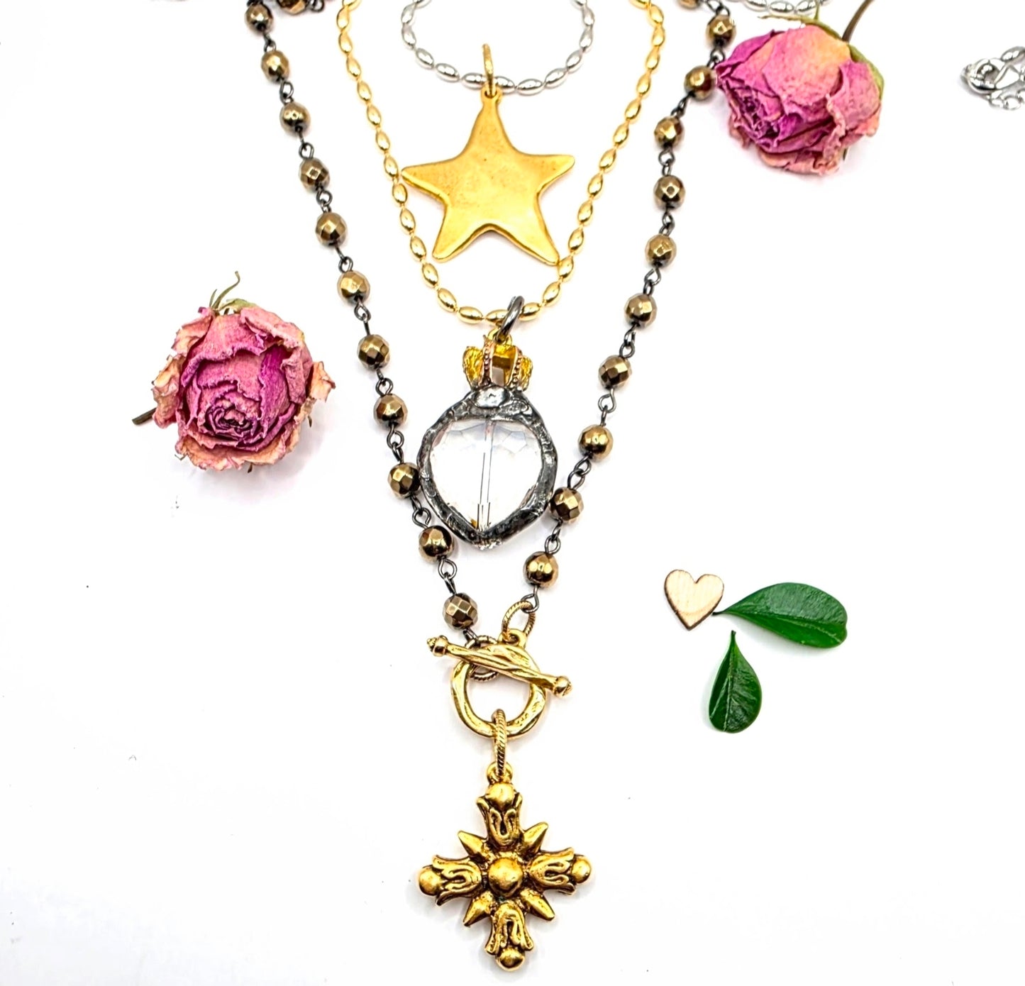 Sierra Cross Necklace AVAILABLE thru ETSY www.blueriverboho.etsy.com