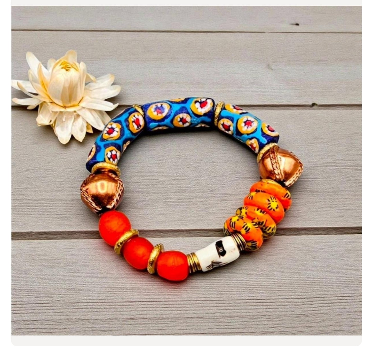 Krobo Beaded Bracelet