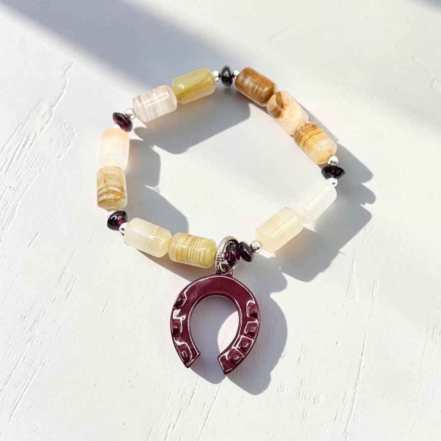 Horseshoe Charm Bracelet