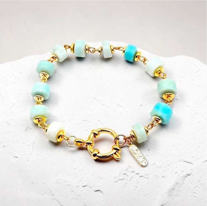 Amazonite Gemstone Bracelet