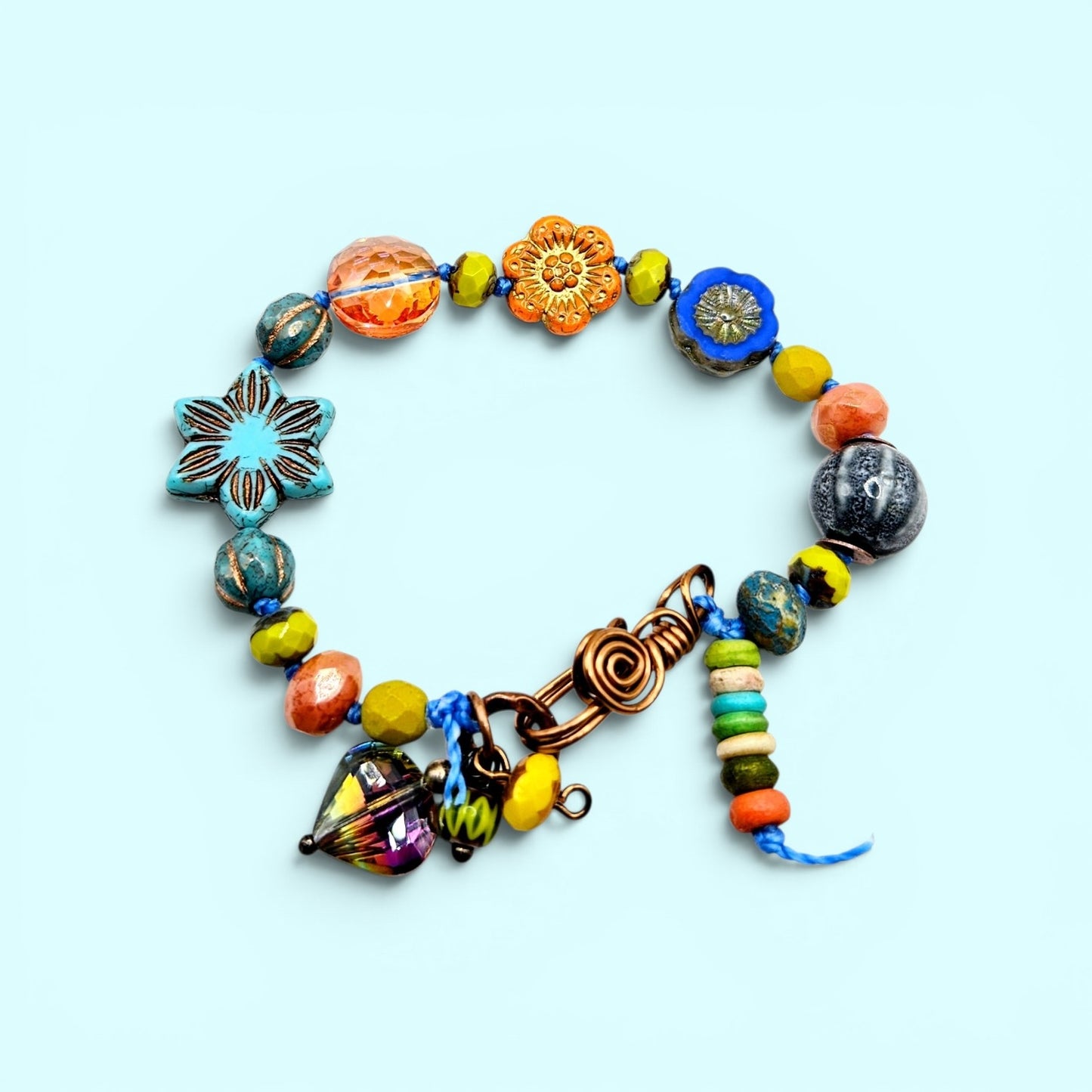 Nature Inspired Boho Bracelet || Desert Bloom Collection