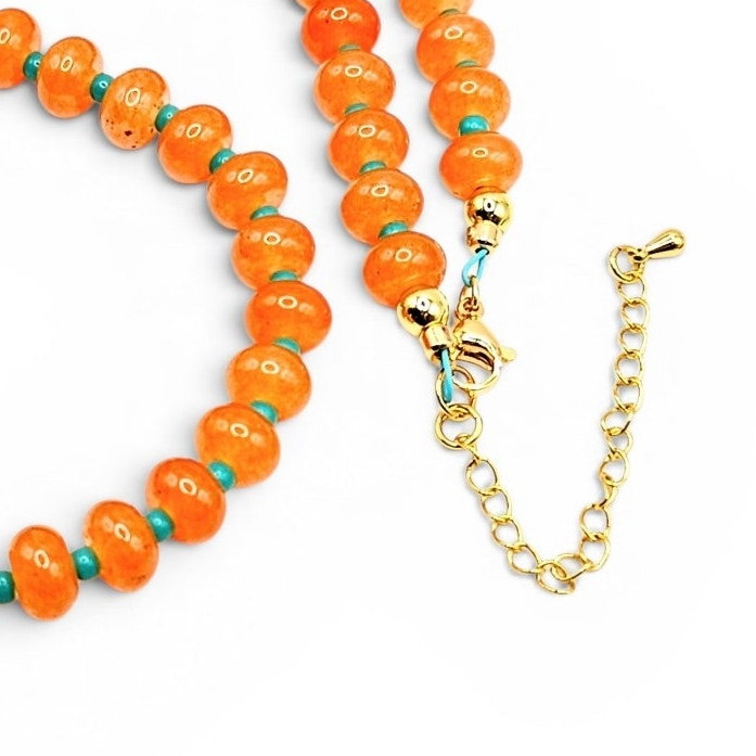 Sunset Sorbet Gemstone Necklace