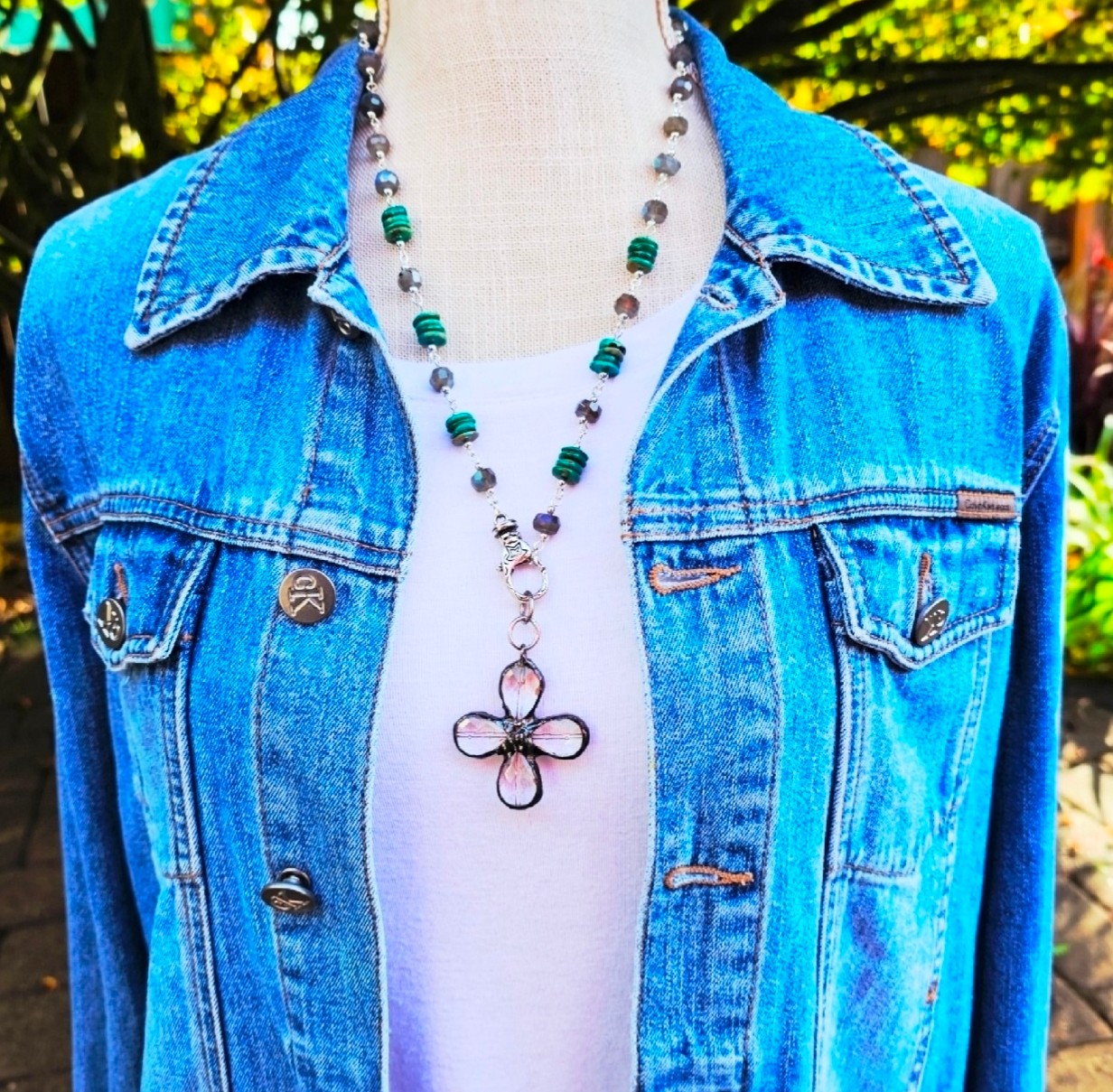 Southwest Cross Necklace