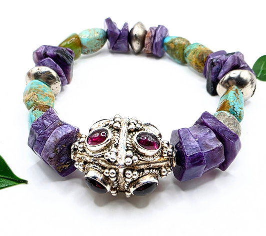 Artisan Sterling Silver Bali Bracelet