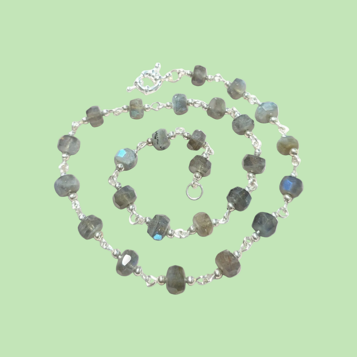 Mystical Labradorite Gemstone Necklace