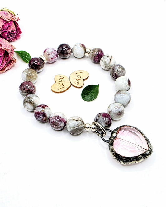 Artisan Heart Bracelet AVAILABLE thru ETSY www.blueriverboho.etsy.com