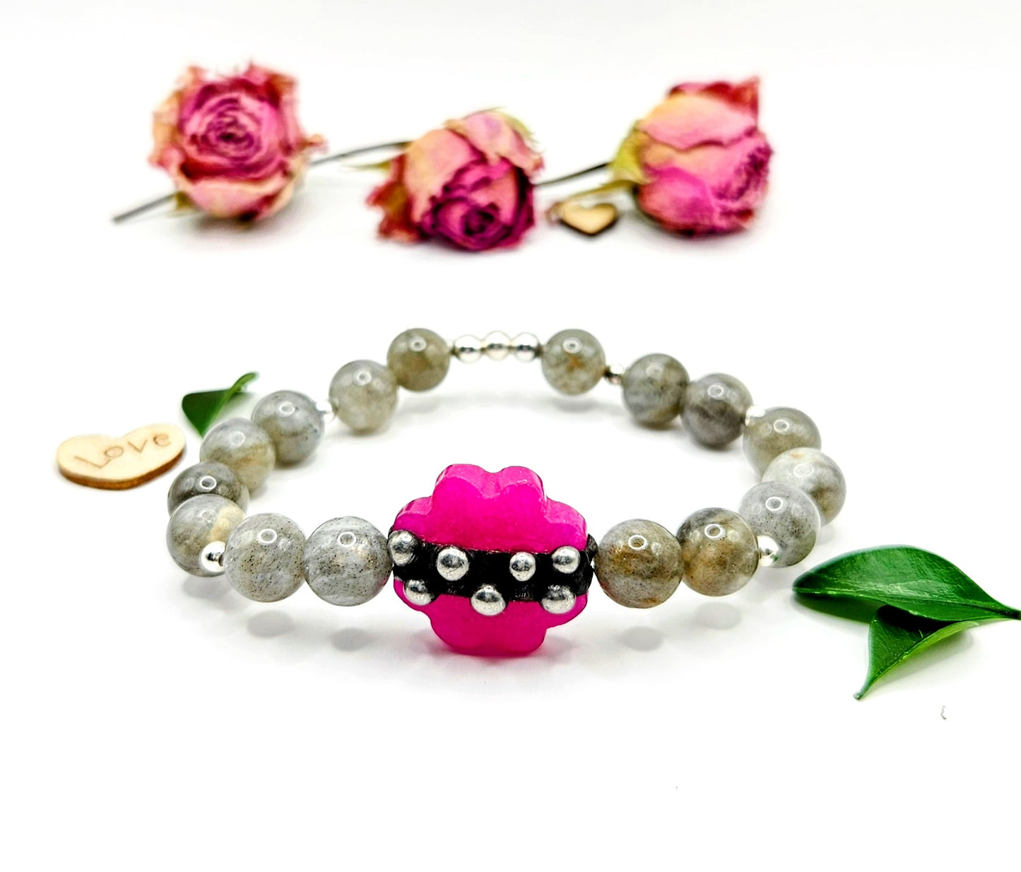 Pink Bracelet  AVAILABLE ON ETSY www.blueriverboho.etsy.com