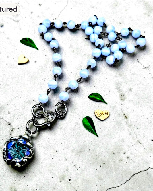 Hibiscus Bohemian Necklace