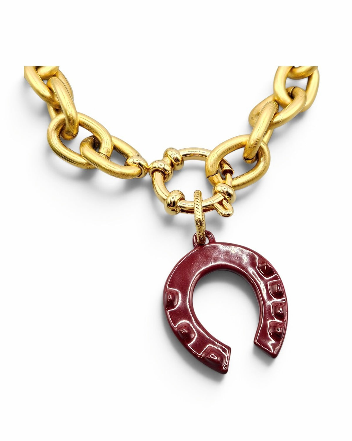 Fall Luxe Horseshoe Bracelet