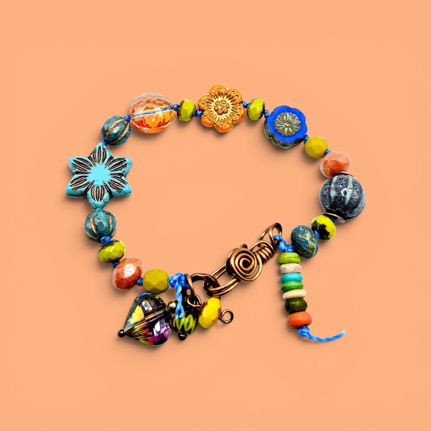 Nature Inspired Boho Bracelet || Desert Bloom Collection