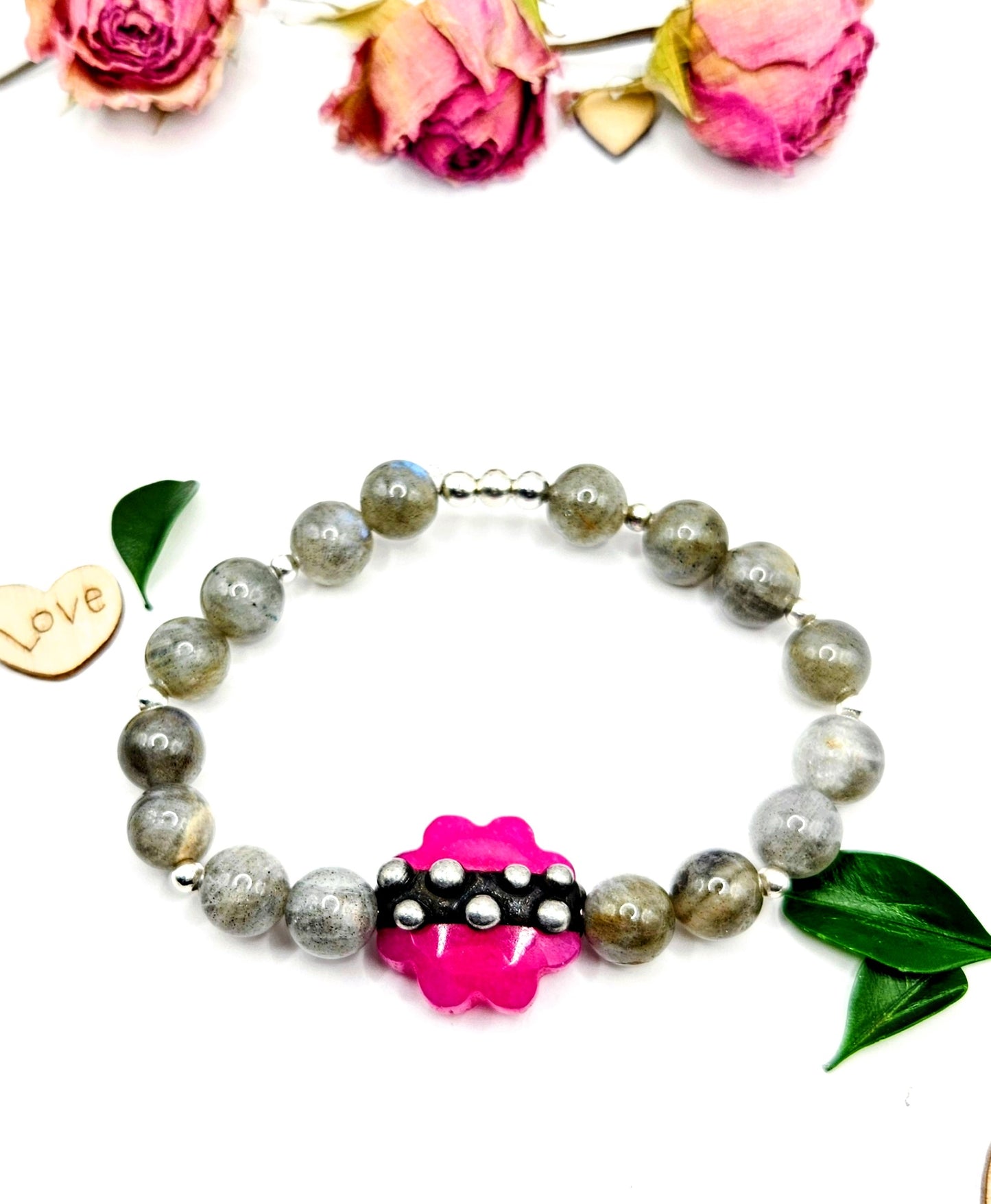 Pink Bracelet  AVAILABLE ON ETSY www.blueriverboho.etsy.com