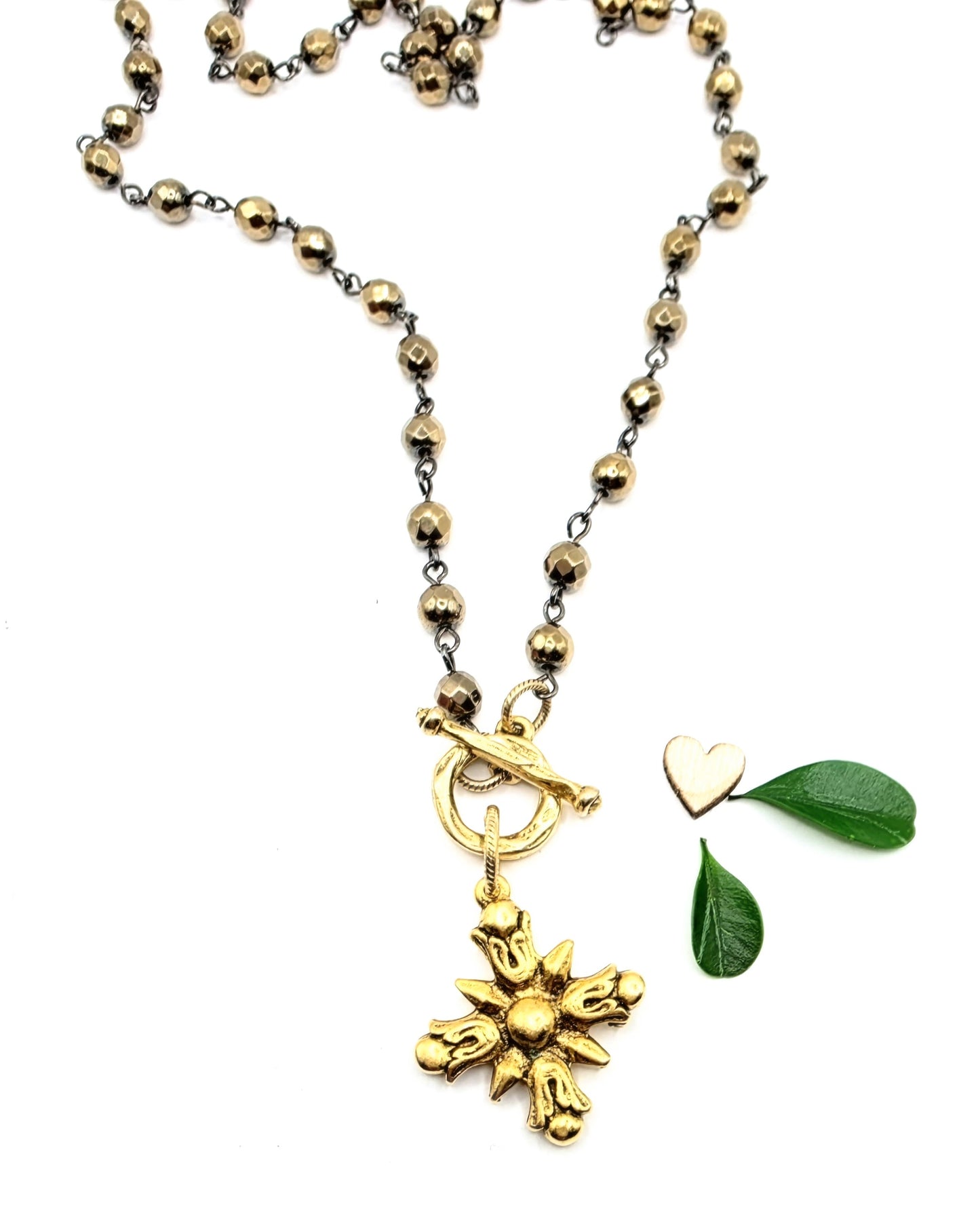 Sierra Cross Necklace AVAILABLE thru ETSY www.blueriverboho.etsy.com