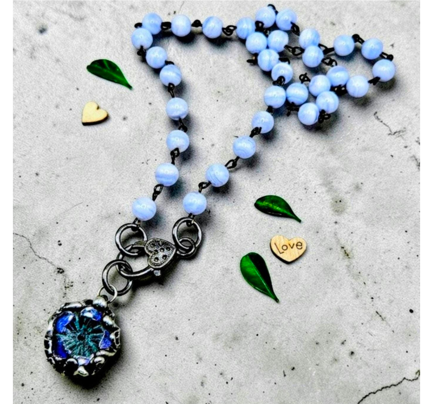 Hibiscus Bohemian Necklace