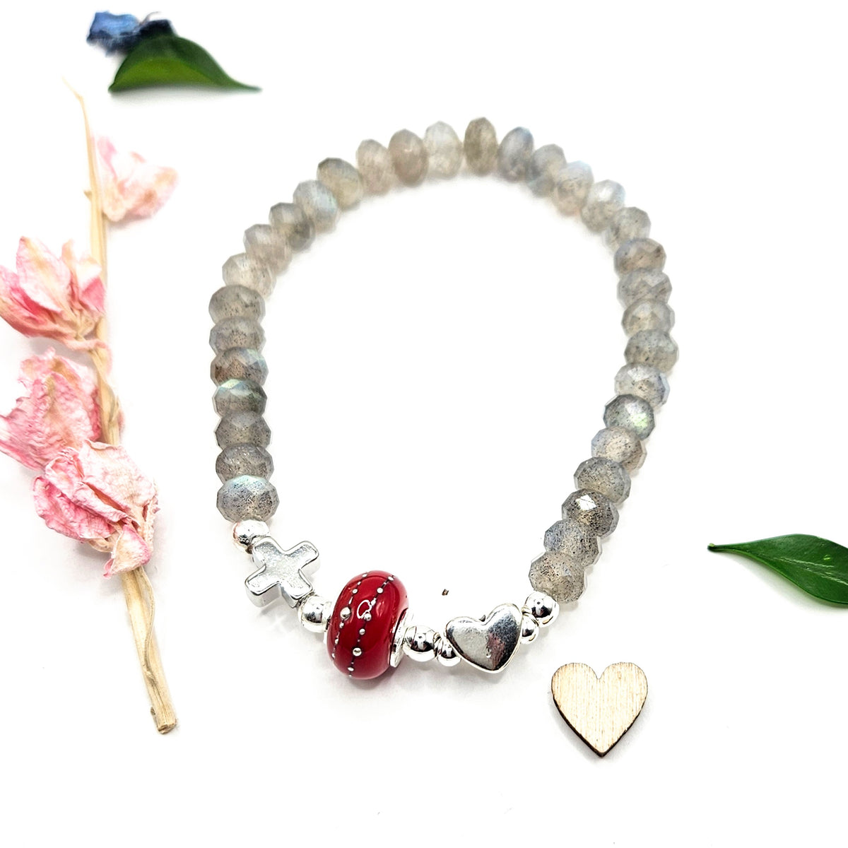 Labradorite Gemstone Bracelet