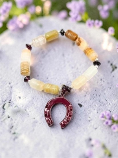 Horseshoe Charm Bracelet