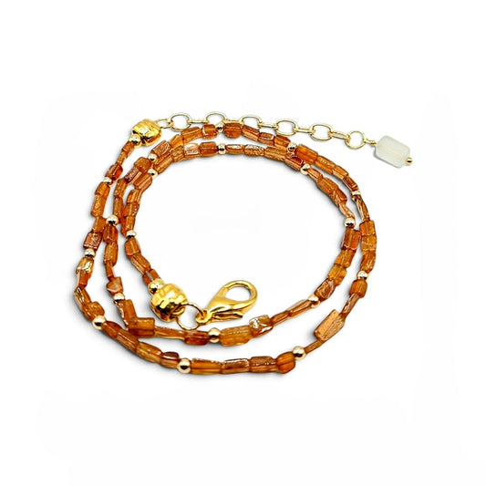 Amber Gemstone Necklace