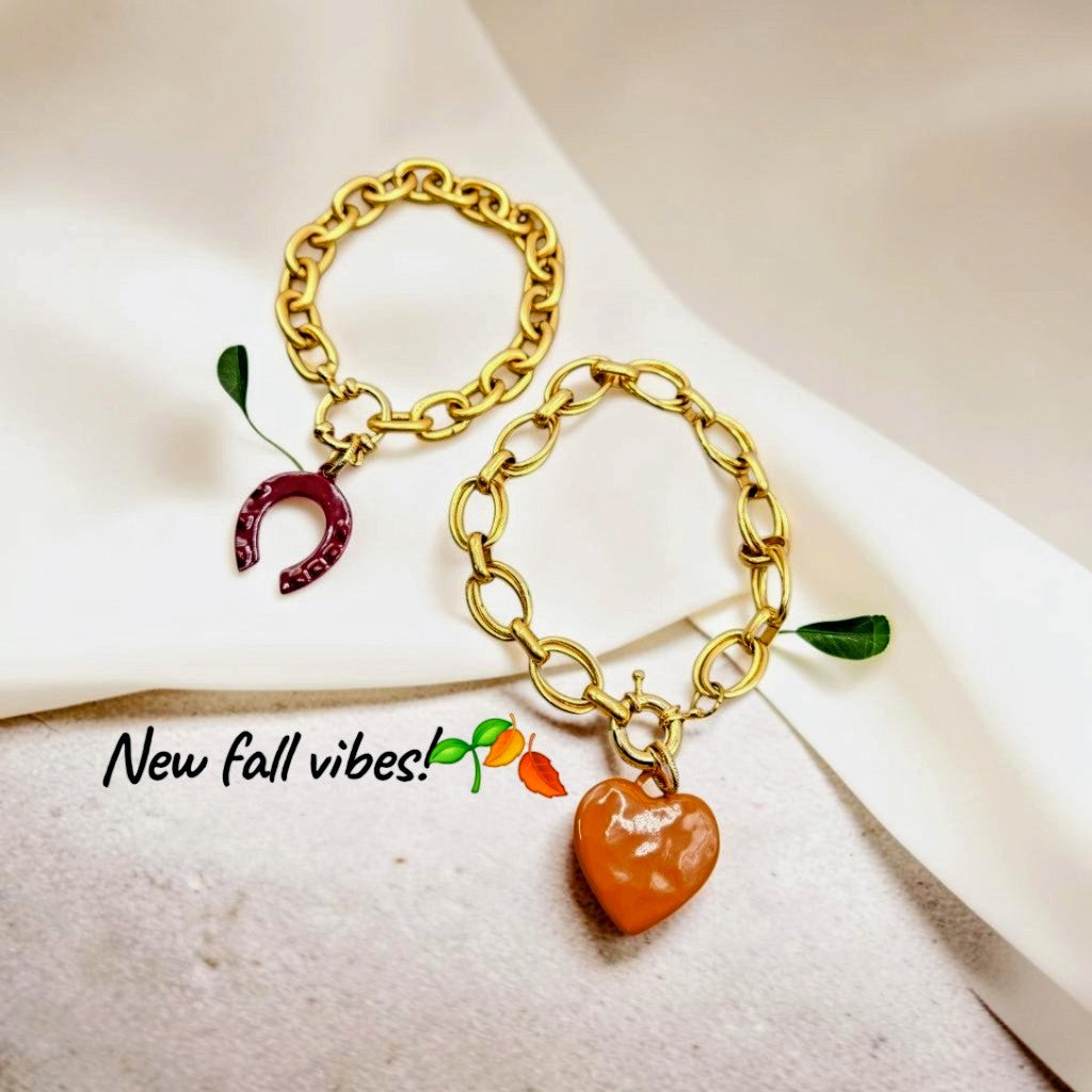 Fall Luxe Horseshoe Bracelet